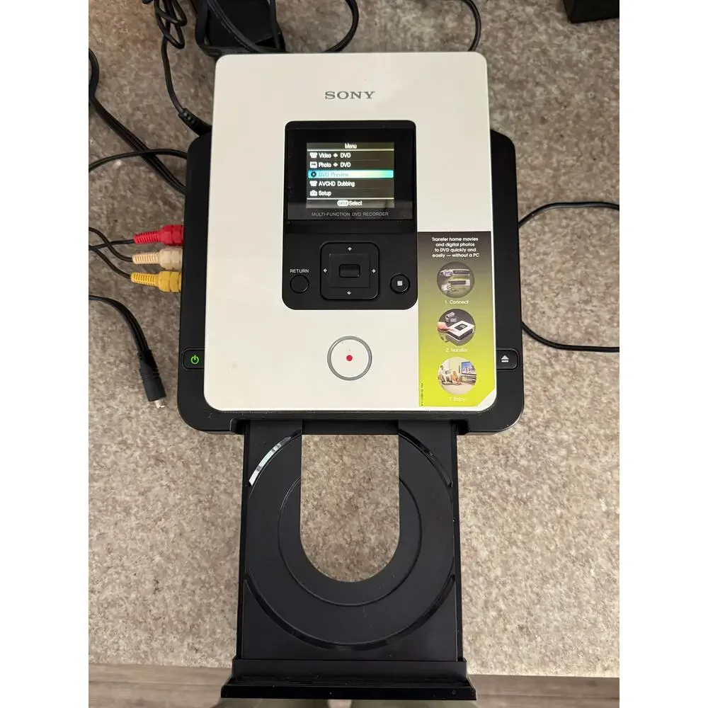 Sony VRD-MC5 Multi-Function Handycam DVD Recorder Transfer w/AC Adapter